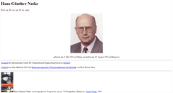 Desktop Screenshot of hansguenther.natke.info